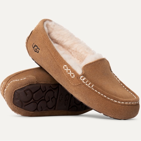 UGG Shoes - UGG Ansley Water Resistant Slipper Chestnut